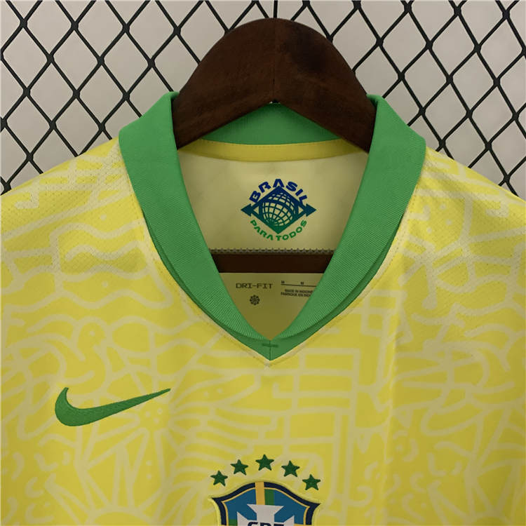 Licensed High Performance BRAZIL COPA AMERICA 2024 HOME SHIRT