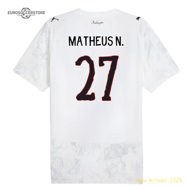 Official 2025-2026 Kidsuper X Manchester City Cwc Shirt (white