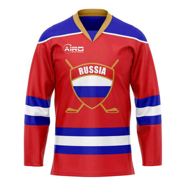 Cost-effective Russia Home Ice Hockey Shirt Fashionable