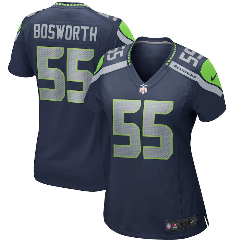 None Brian Bosworth SEA Seahawks Retro Genuine Jersey for NFL Fans
