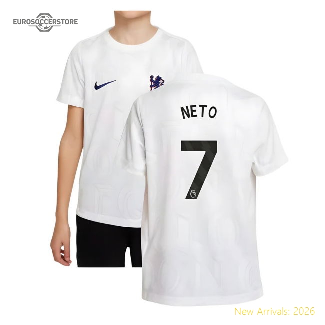 Chelsea 2024-25 Fan Version For Kids (Neto Match Day Shirt Soccer Wear