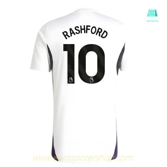2025-2026 Man Utd Training Jersey (White) (Rashford 10)