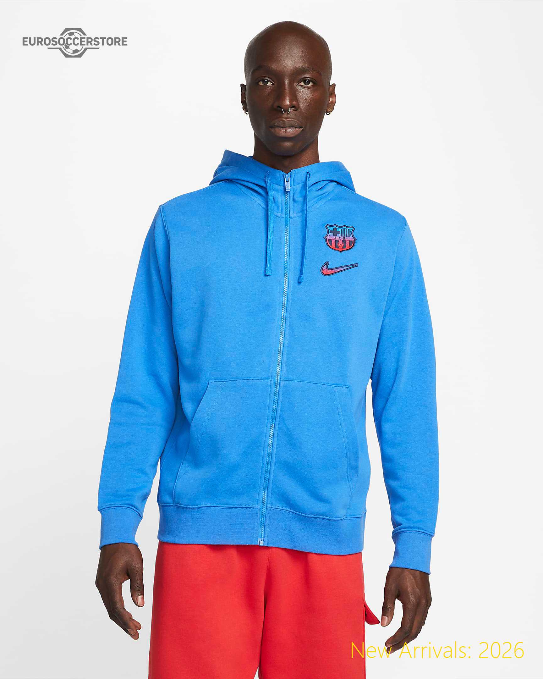 Adult Bar Barcelona Full Zip Hoodie High-quality Unknown Jersey 2023