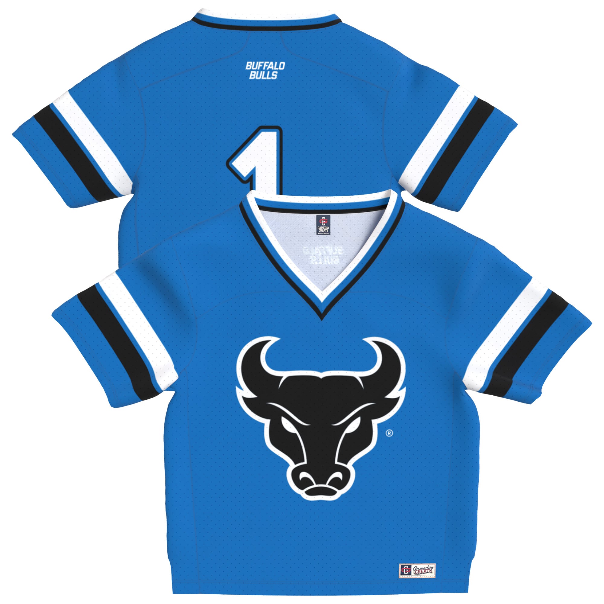 Infant Royal Buffalo Bulls Lightweight Collegiate Football Fashion Jersey