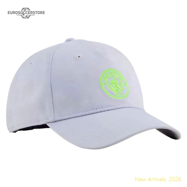 Authentic 2025-2026 Man City Essentials Cap (cool Weather) - Premium