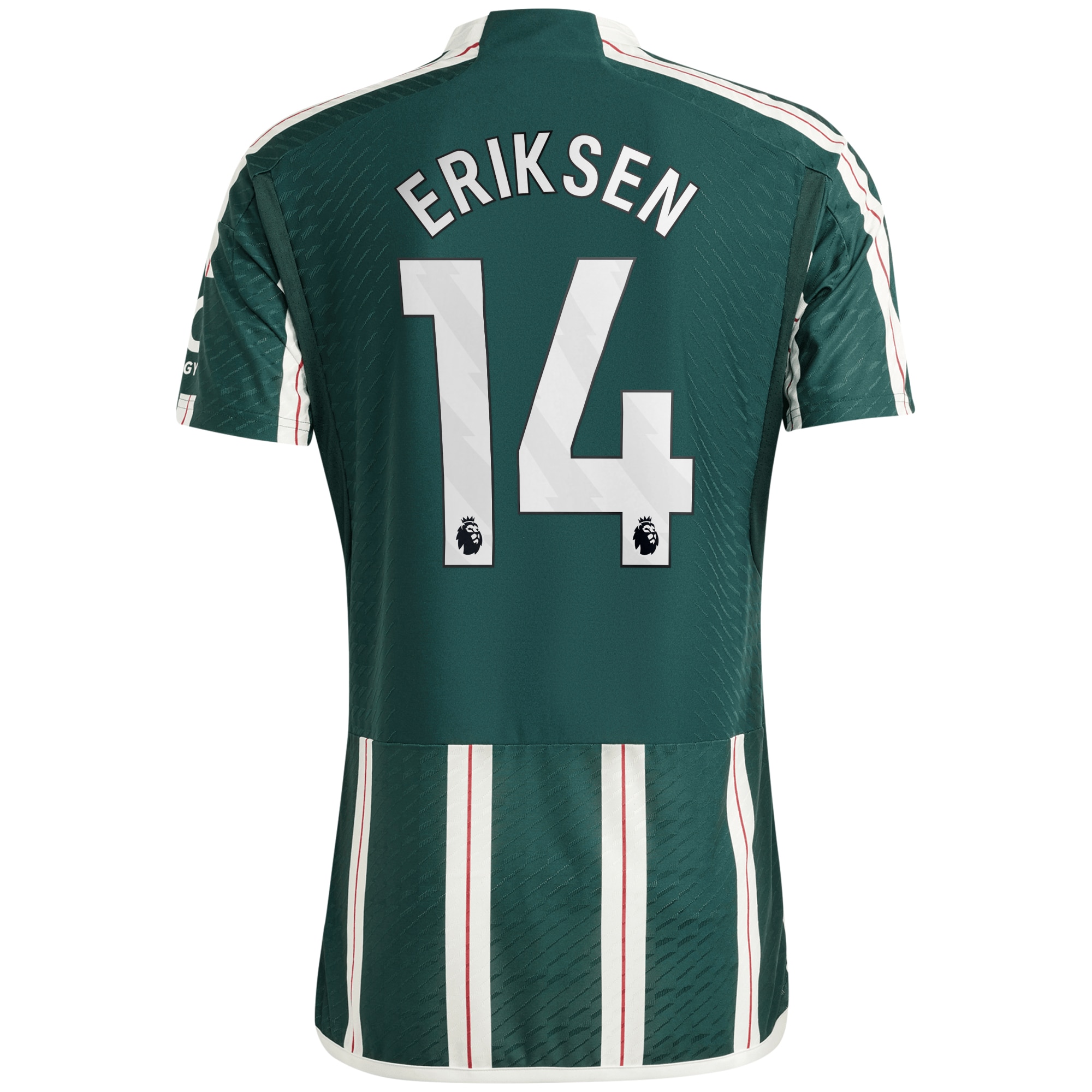 [JED] Christian Eriksen Manchester United 2023/24 Away Authentic Player Jersey - Green