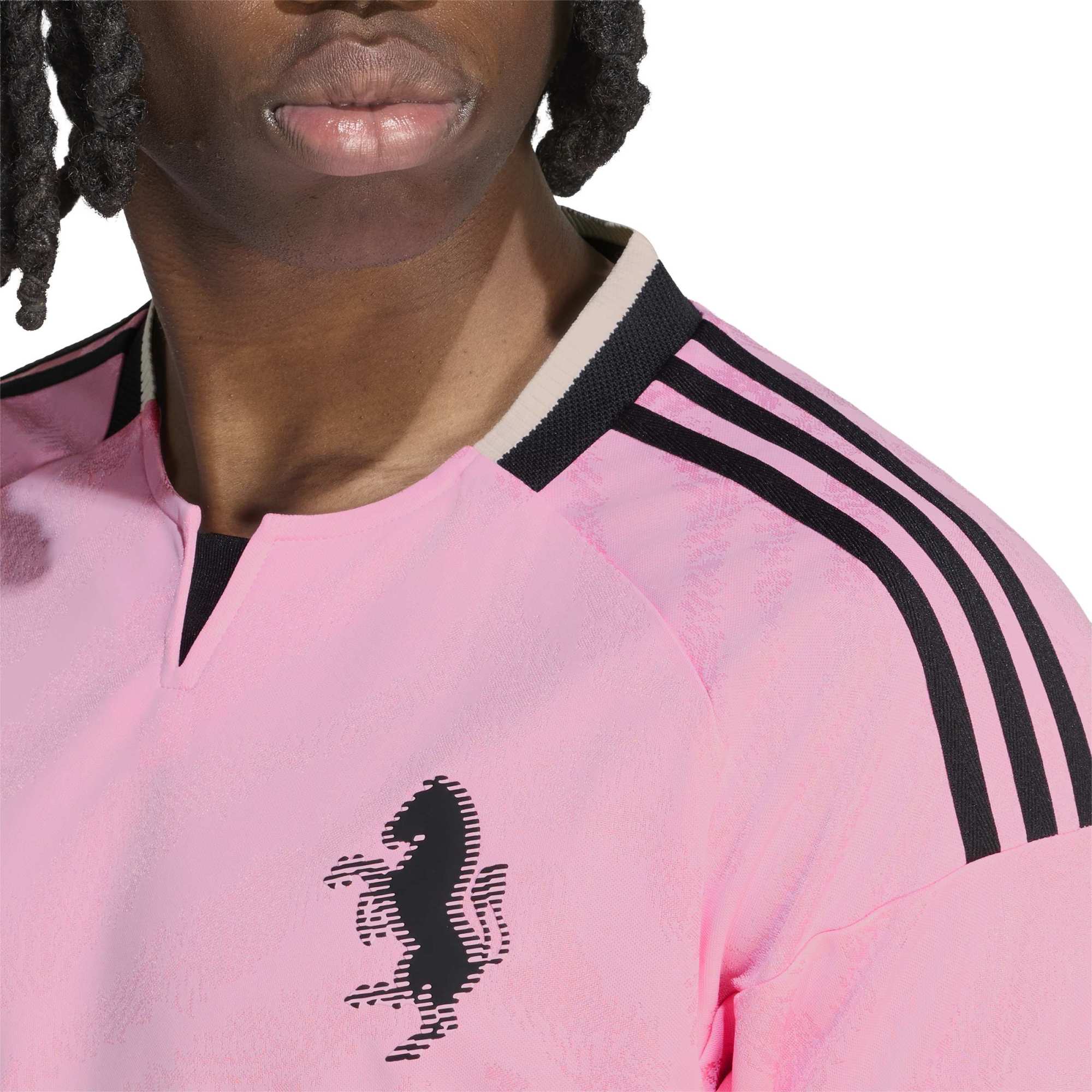 [SJH] Juventus 2026/27 Away On-Field Authentic Jersey - Pink