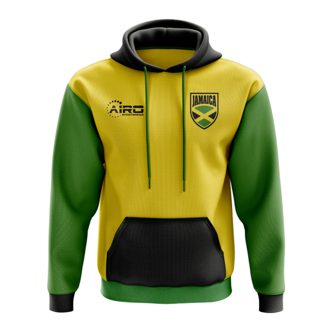 Tournament-Edition Jamaica Concept Country Football Hoody (Yellow)
