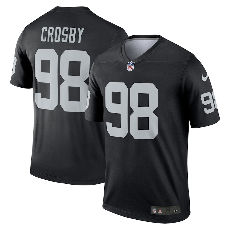None Maxx Crosby Las Vegas Raiders Powerhouse Team Fan Apparel