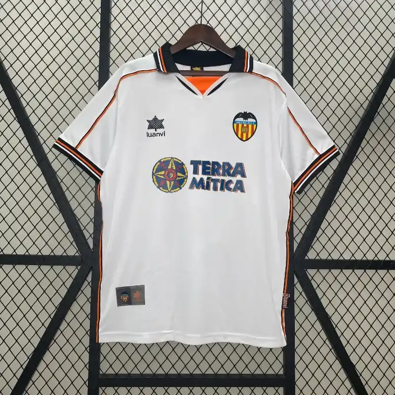 Cheap 1999-2000 Valencia Jersey retro kit