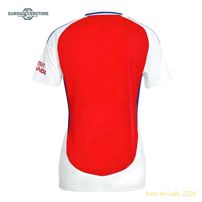Elegant Womens Arsenal Jersey 2024-2025 Stretchy Lightweight
