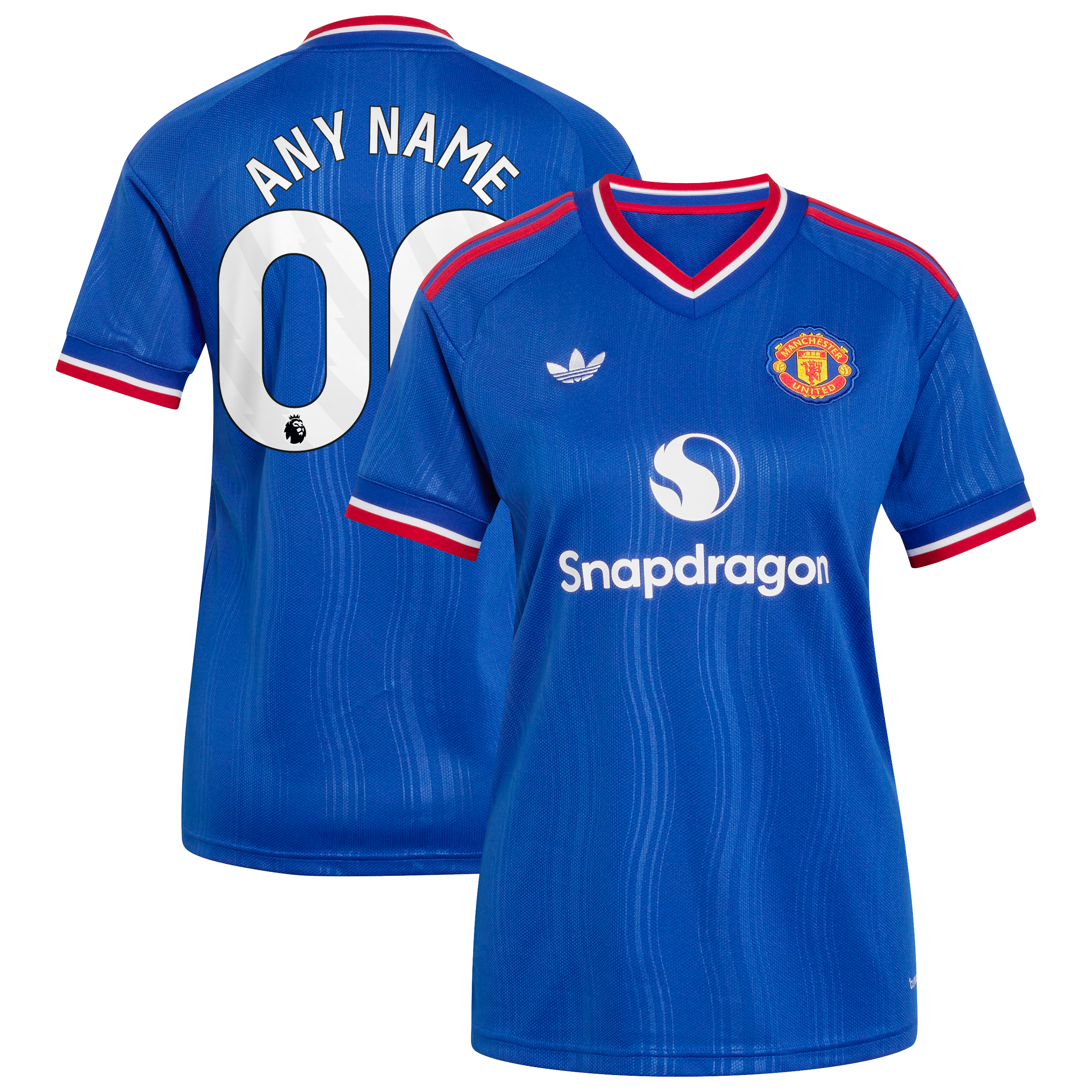 [SJH] Youth Manchester United Women's 2026/27 Away Replica Custom Jersey - Royal