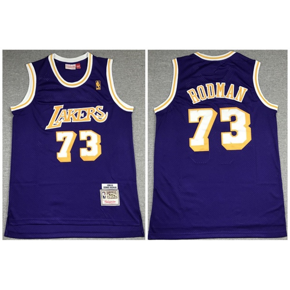 Performance 73 Los Angeles Lakers Jersey Purple - - NBA Collection