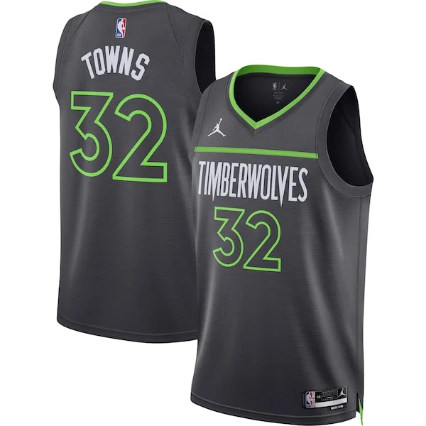 Karl-Anthony Towns MIN Swingman Jersey - high-quality modern -