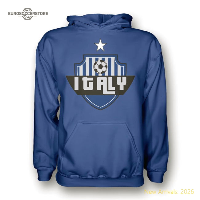 Italy Country Logo Hoody (blue) - Kids