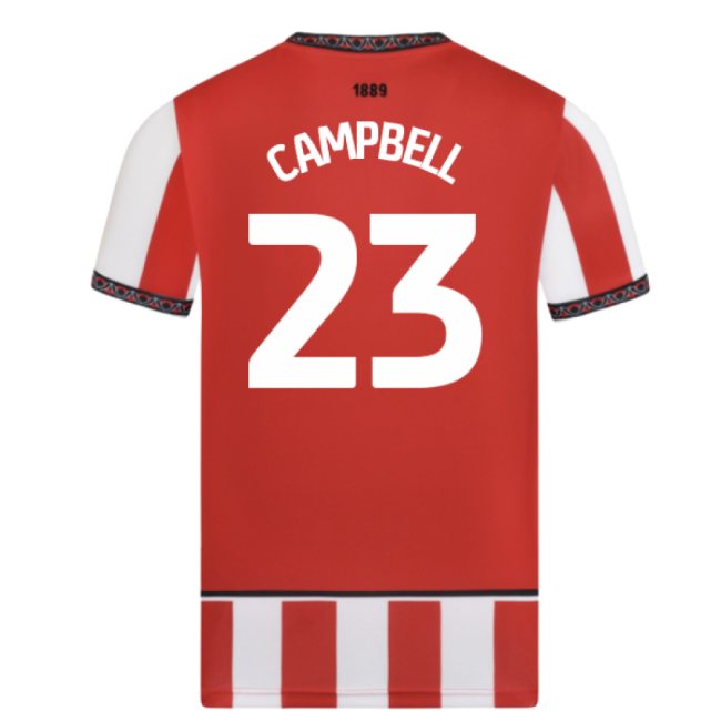 Authentic 2025-2026 Sheffield United Home With Retro Design