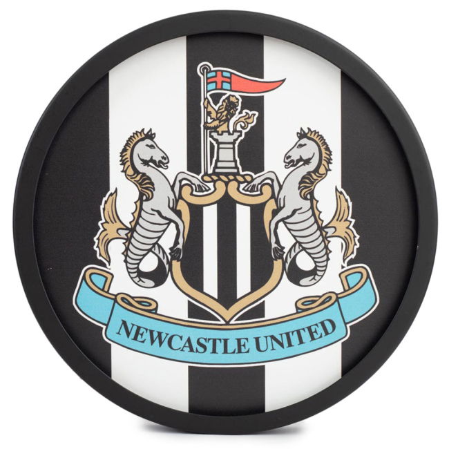 Women's Newcastle United FC Metal LED Logo Sign