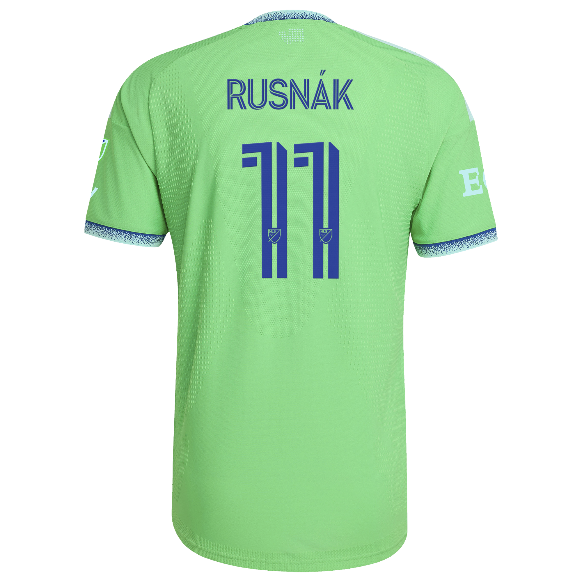 [JED] Albert Rusnak Seattle Sounders FC 2026 The Evergreen State Kit On-Field Authentic Patch Jersey - Rave Green