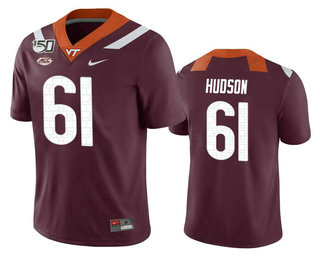 Men's None Game 2024 embroidered Bryan Hudson #61 game day Jersey