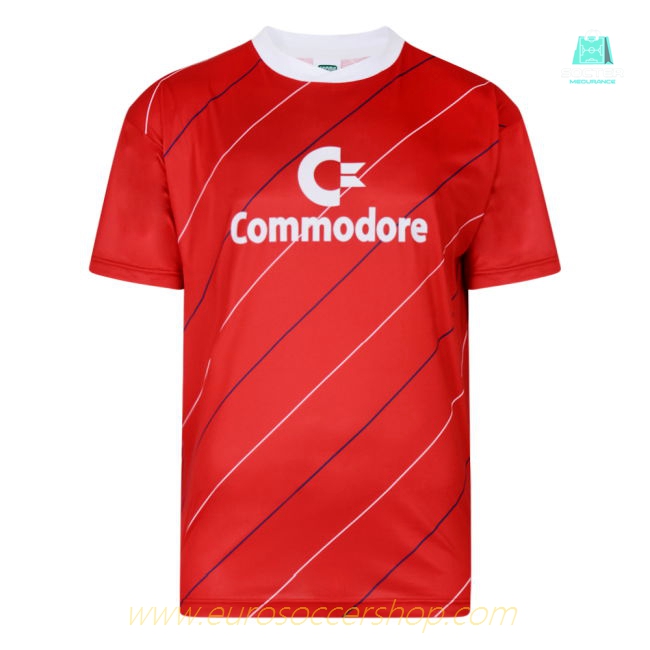Score Draw Bayern Commodore 1984 Trikot Retro Football Shirt (Matthaus 10)
