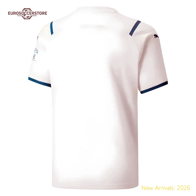 Comfortable Man City Kids Jersey 2021-2022 Easy-care Moisture-wicking