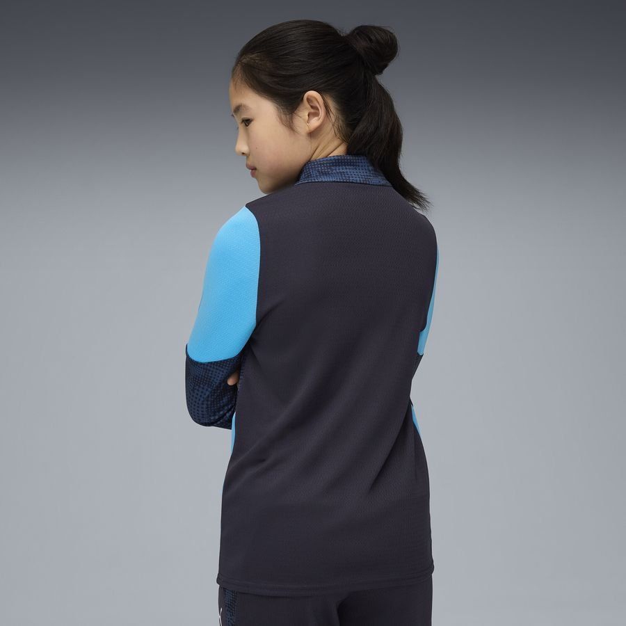 Marseille Training Shirt 1/4 Zip - New Navy/Bleu Azur Kids