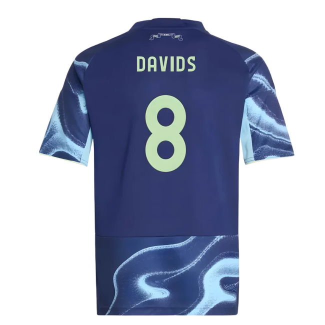 Official 2025-2026 Ajax Away Away With Retro Design - Total Football