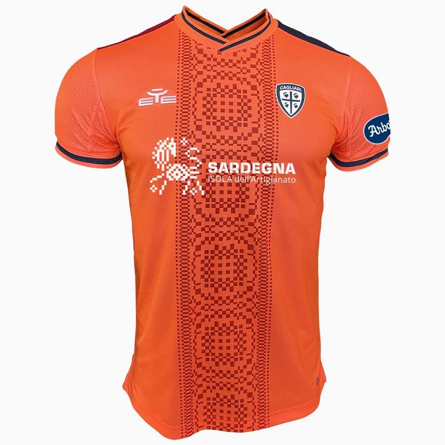 [KK] No More Eye Sport Cagliari Kits Released 22 23 Home Away  Kit &