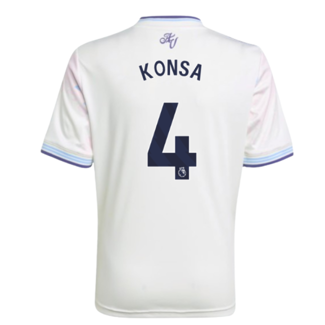 2025-2026 Aston Villa Third Match-ready Jersey Konsa Puma Drycell