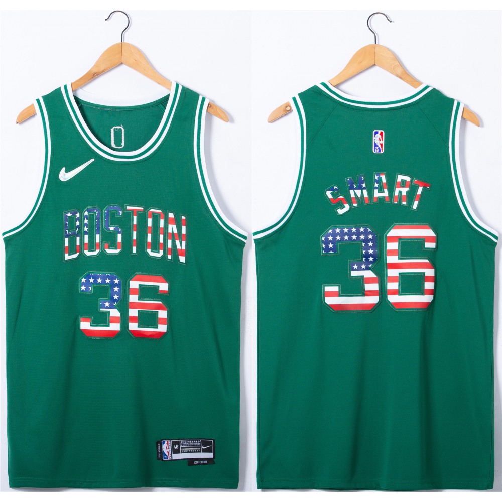 High-Quality Boston Celtics 36 Jersey Green - Must-Have Jersey