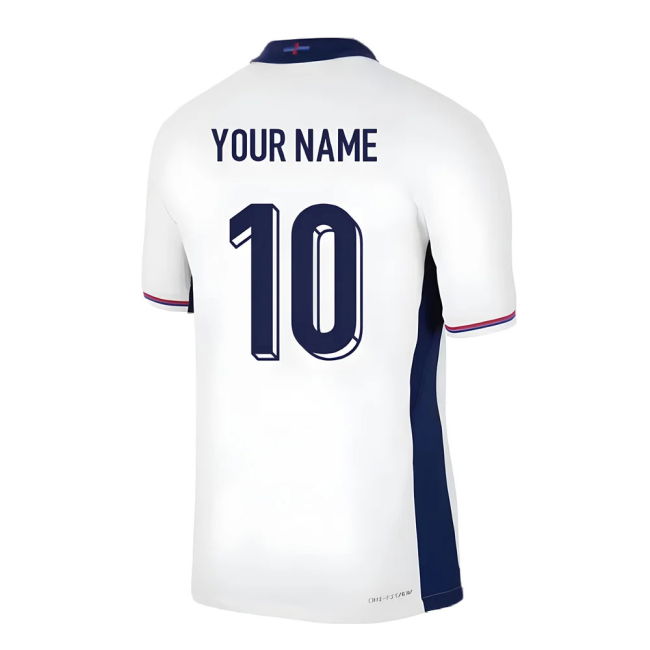Authentic 2024-2025 England Home Team Breathable Soccer