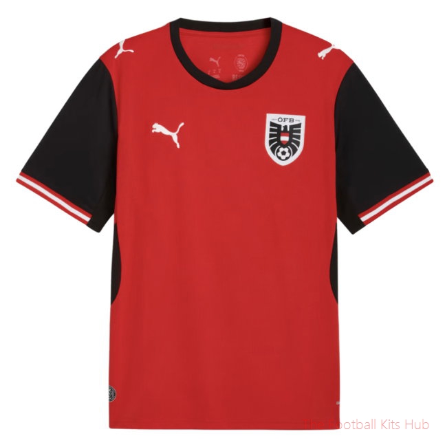 Austria National Team 2026 2027 Home Shirt (Your Name)