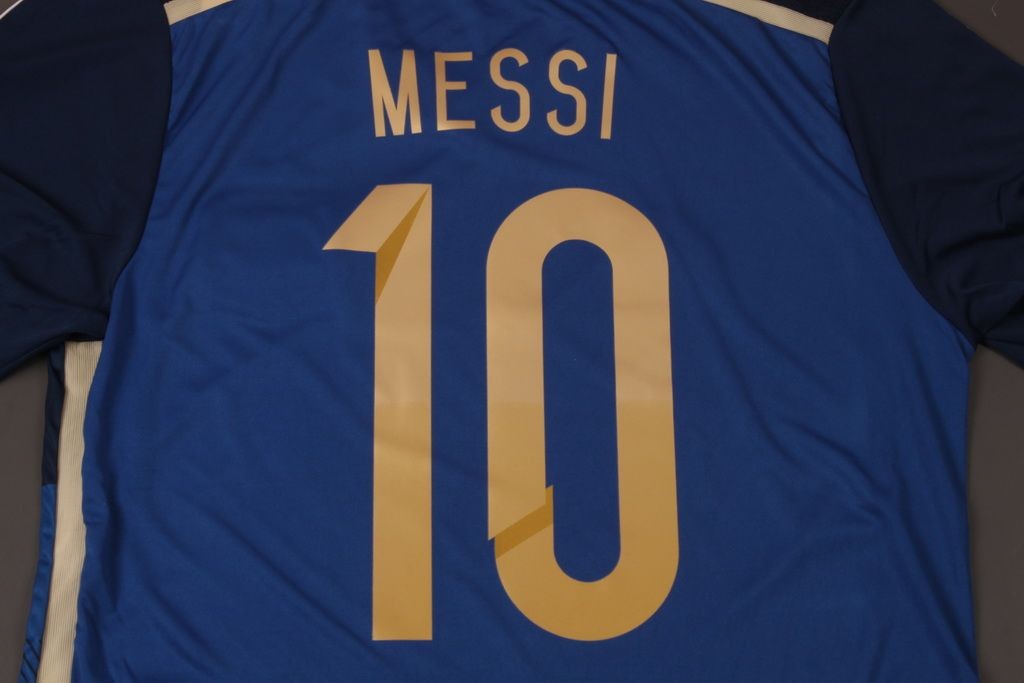 Argentina 1415 Away Soccer Shirt 10 MESSI - Official Replica 10691