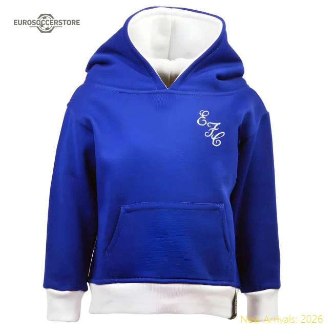 2025-2026 Everton Kids Gentle Jersey Performance Fabric