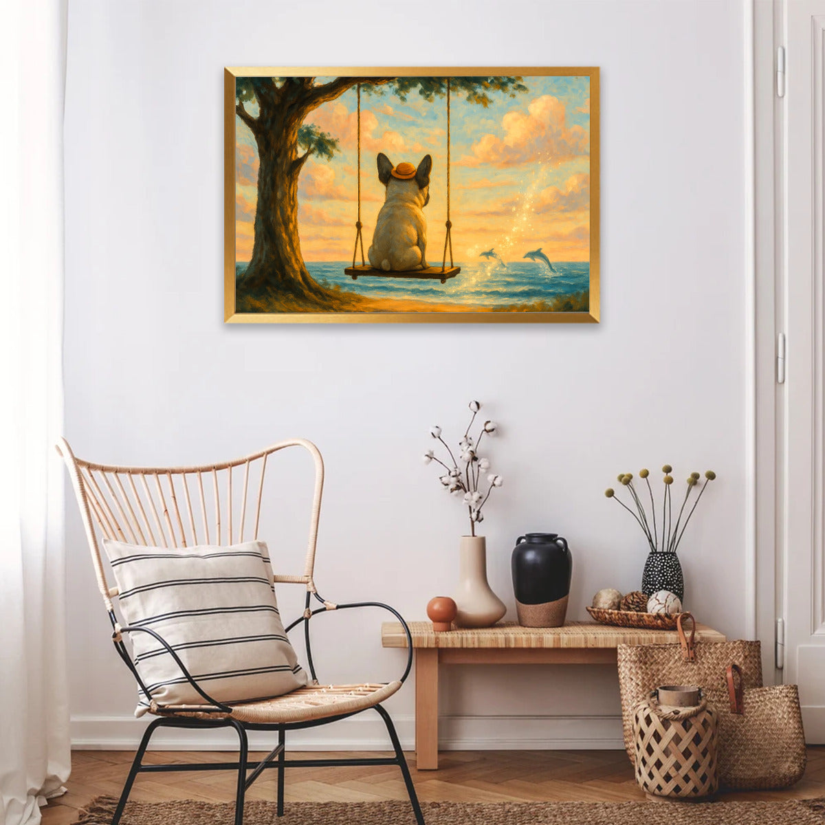 - Comfy Framed Poster • Wall Decoration For Frenchie Fans | Stylish Look