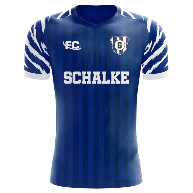 2019-2020 Schalke Fans Culture Home Concept Shirt