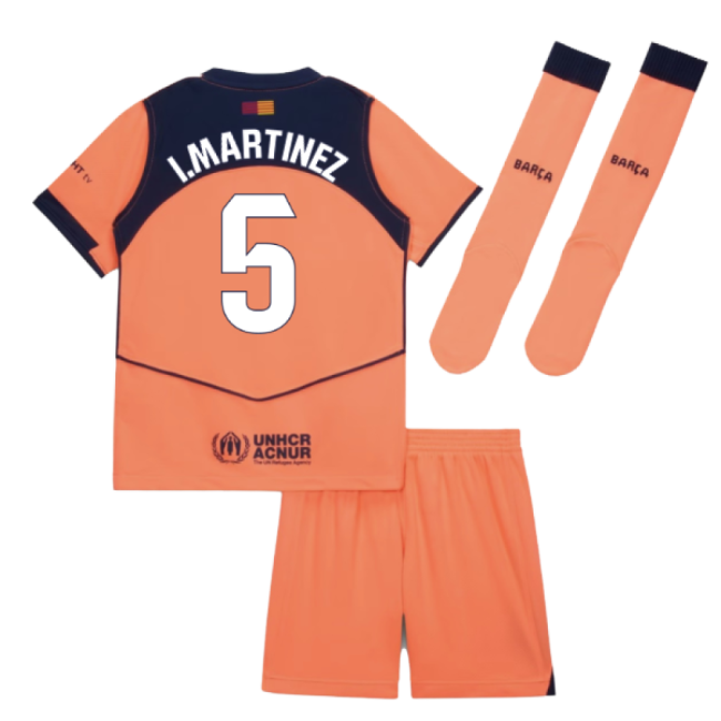 Premium Third Barcelona I.martinez Jersey 2025-2026 Moisture-wicking