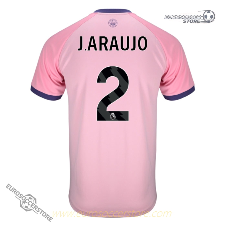 Bournemouth 25-26 Season Third Version J.ARAUJO Number 2 Jersey