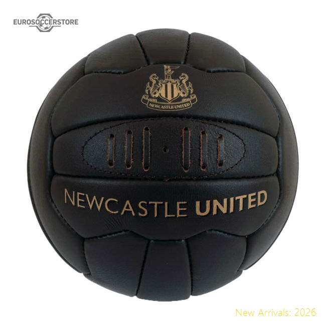 Newcastle United Fc Retro Heritage Mini Ball - Official Edition