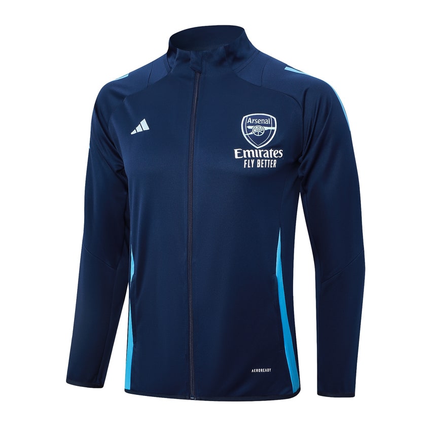 Arsenal Tracksuit Jacket 2024 2025 Blue