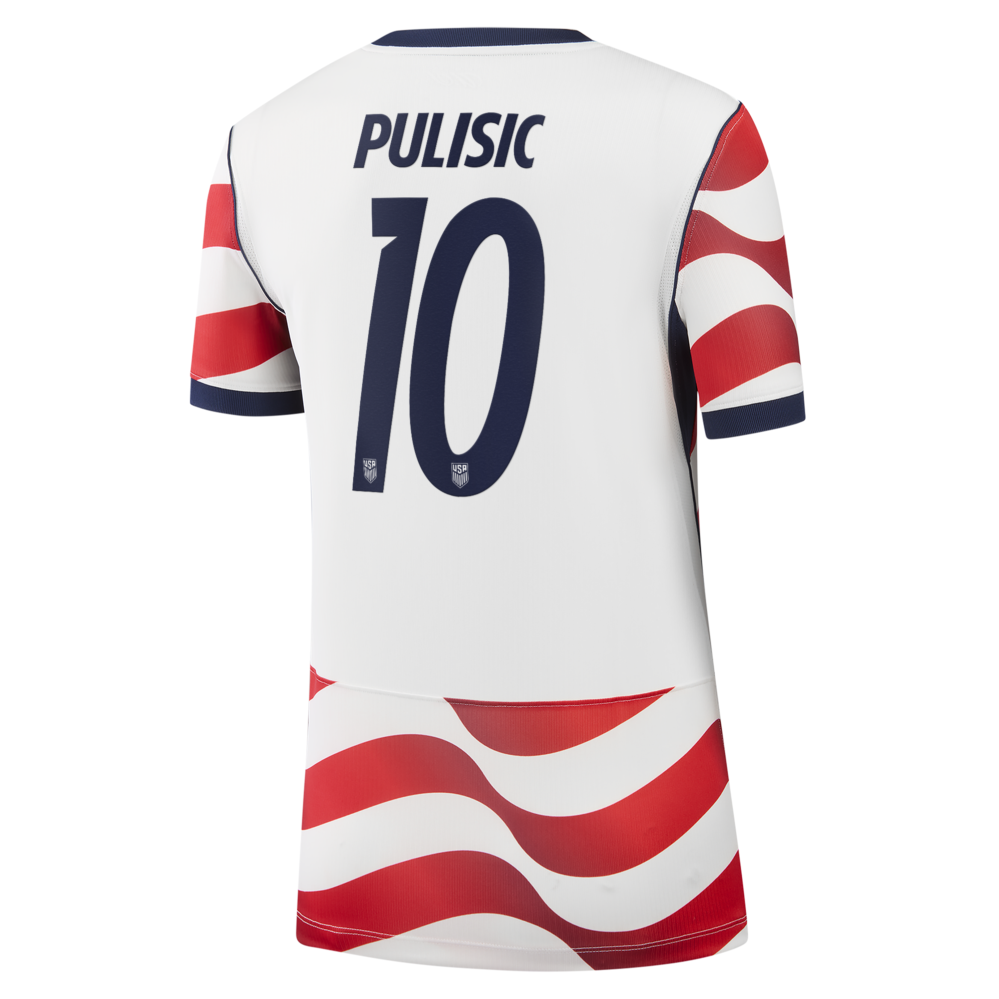 [SJH] Christian Pulisic USMNT Women's 2026 Home Stadium Replica Jersey - White