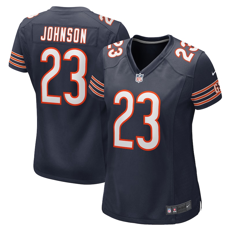 None Roschon Johnson Chicago Bears Powerhouse Team Replica Jersey