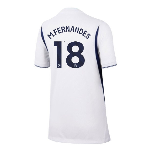 [DDJ] 2026-2027 Tottenham Home Shirt (Kids) (M.Fernandes 18)