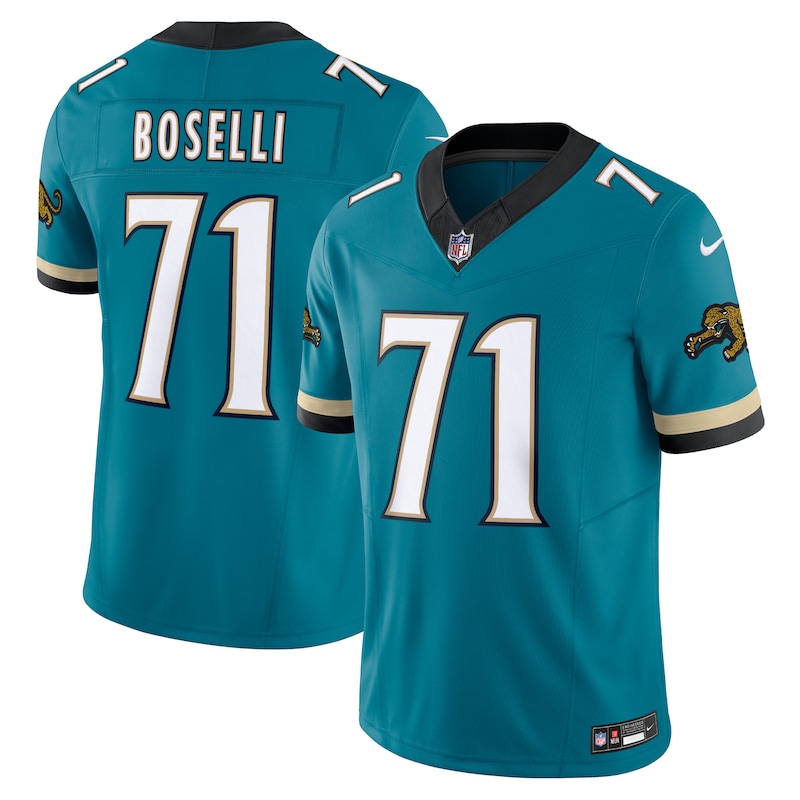 None Tony Boselli JAX Jaguars Modern Authentic Jersey Game Day Wear