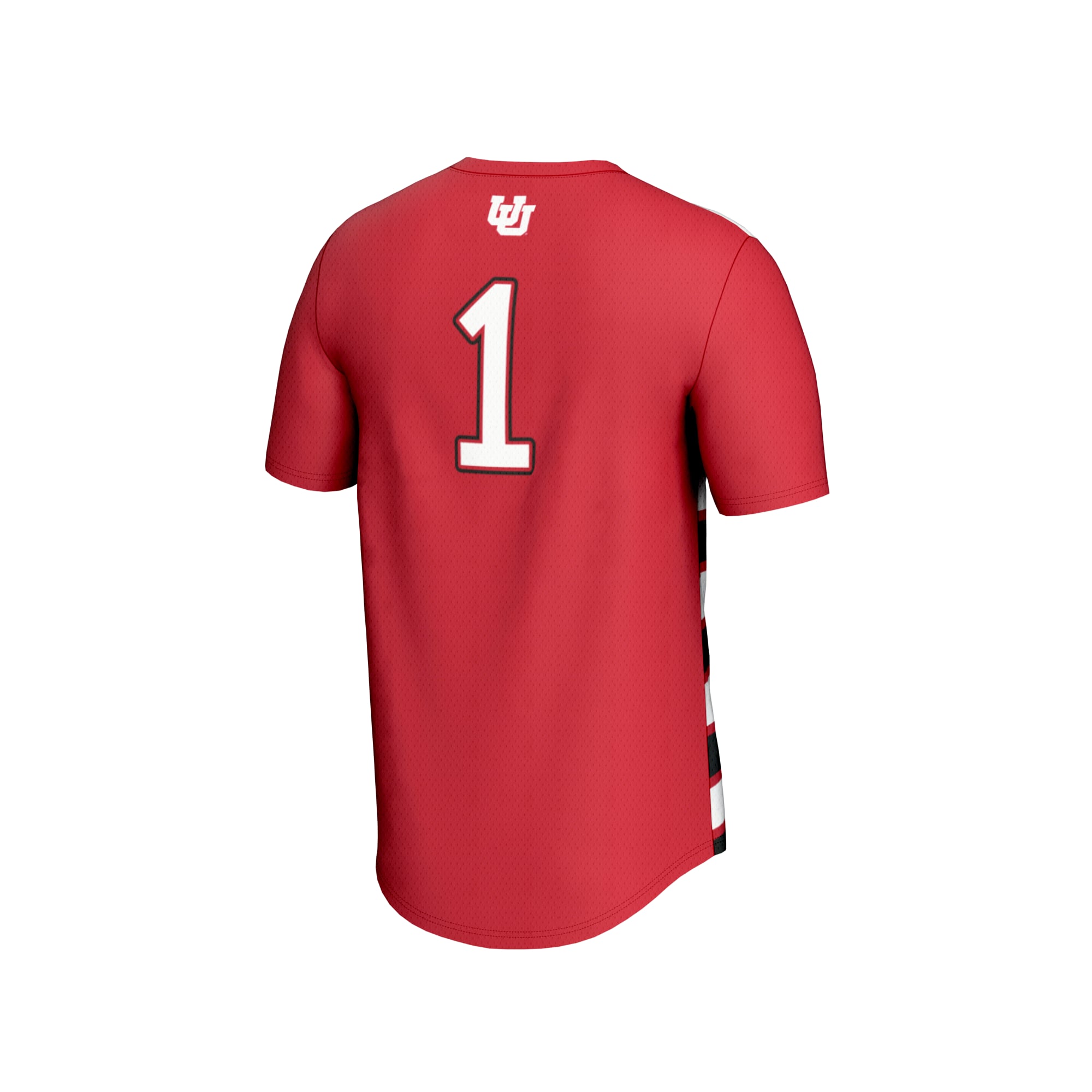 #1 Utah Utes GameDay Greats Unisex Lightweight Soccer Fashion Jersey - Red