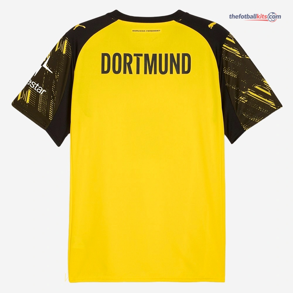 Player Version Borussia Dortmund Home Soccer Football Shirt 2025-26 Edition
