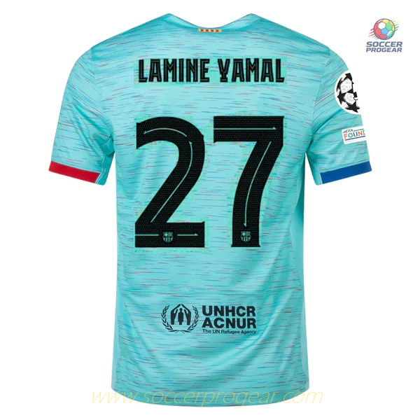 Barca Soccer Team Shirt 2023 2024 Third Lamine Yamal