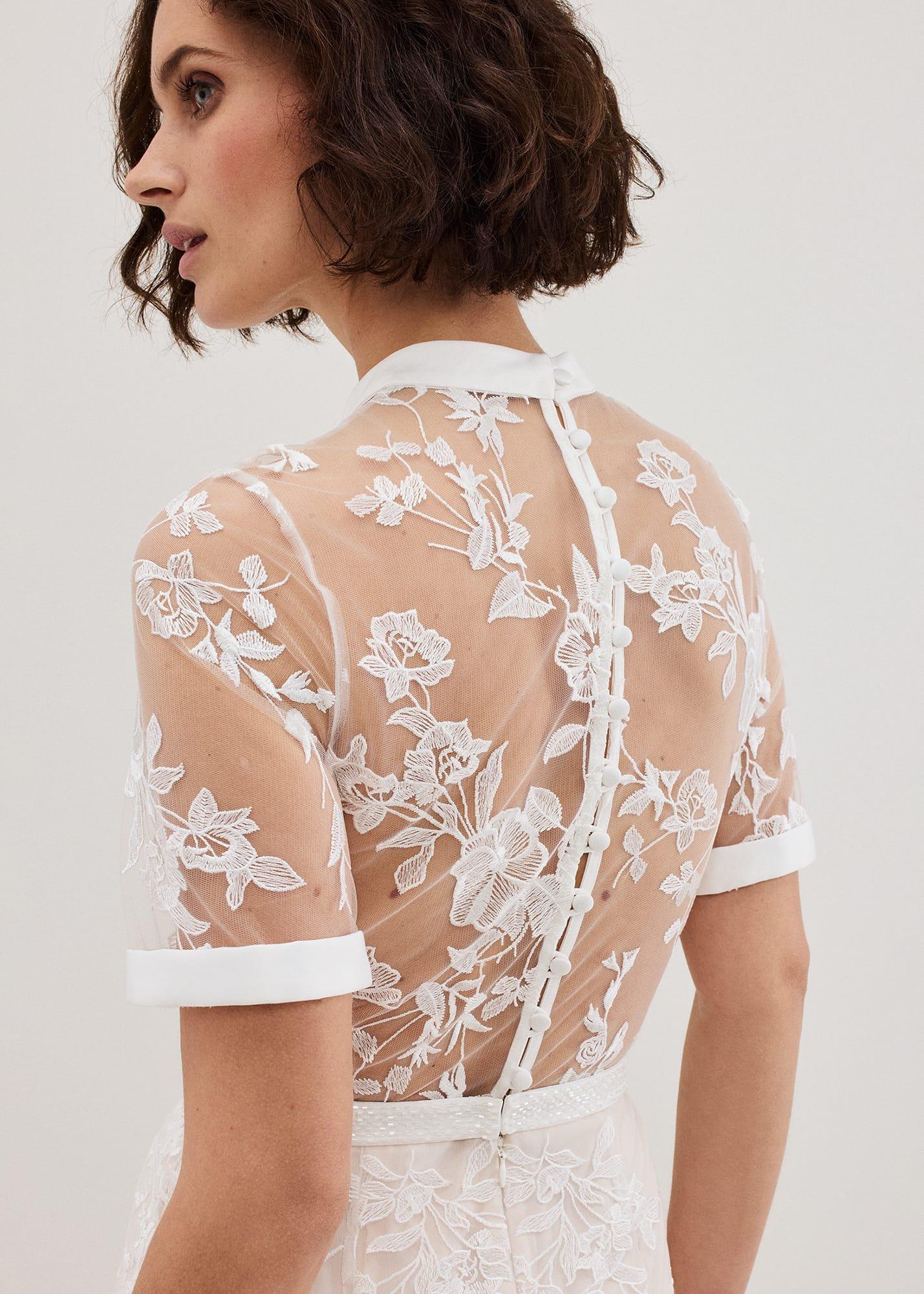 Poppy Embroidered Wedding Dress