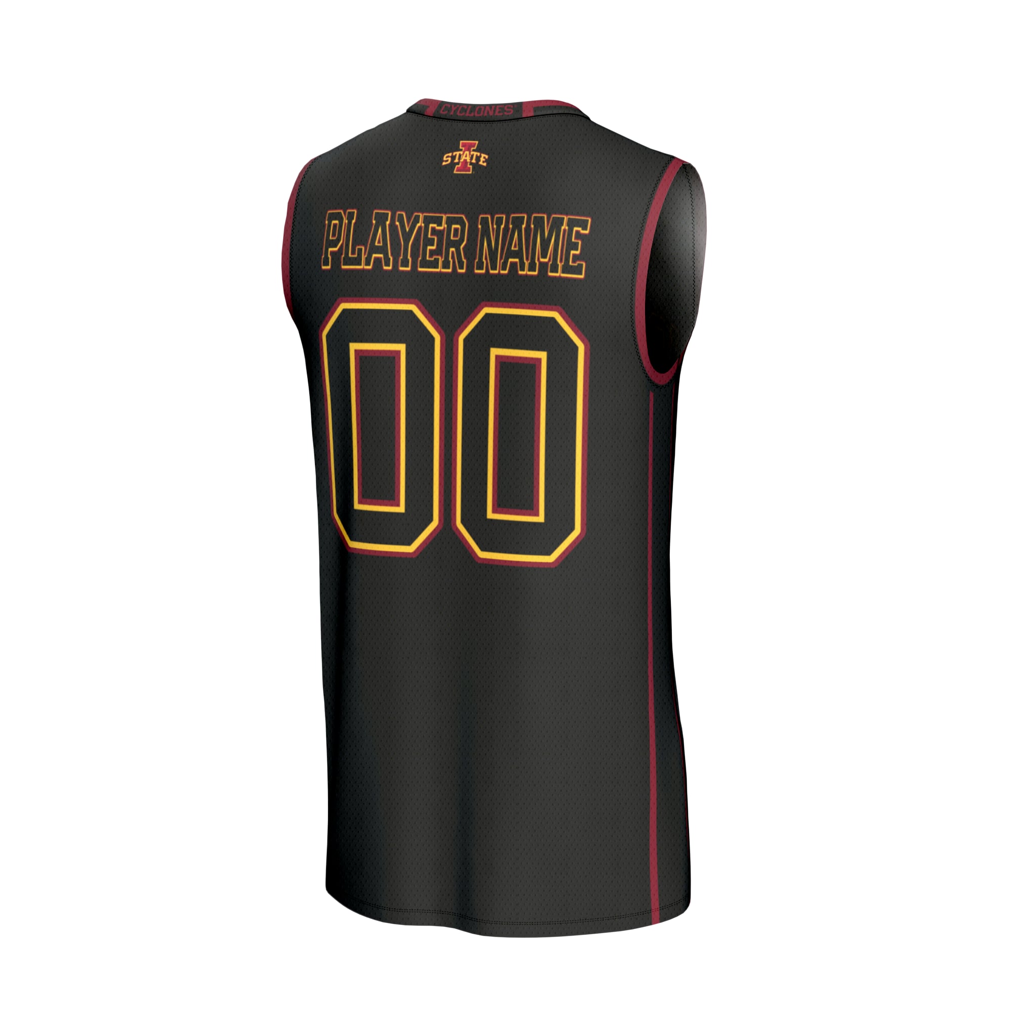 Iowa State Cyclones GameDay Greats Youth Lightweight Collegiate Men's Basketball NIL Pick-A-Player Fashion Jersey - Black