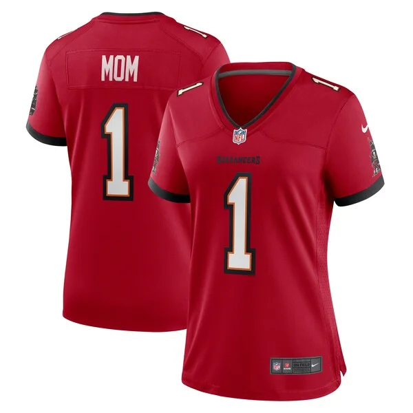 None Game NFL Jersey - Red | Authentic Football Apparel | NFL Football